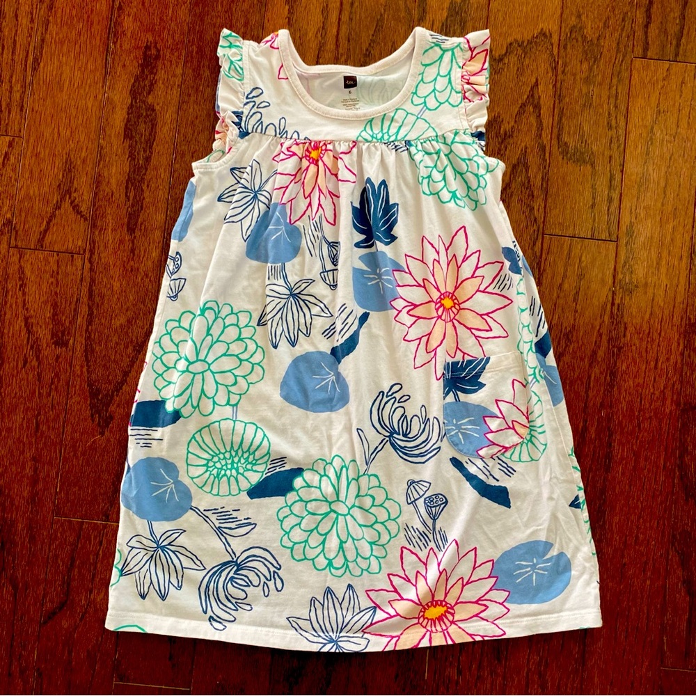 Floral Print T-shirt Dress